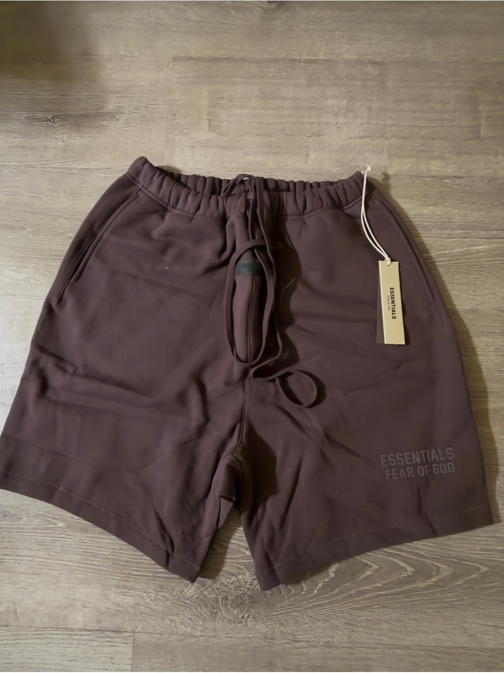 Fear of God Essentials Men's Plum Athletic Shorts